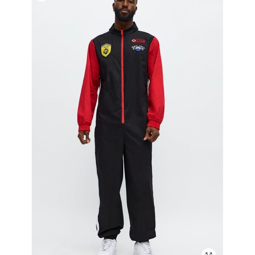 Men’s FashionNova pit stop race car driver costume XL